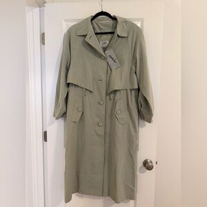 Vintage NWT Jacqueline Ferrar Trench Coat